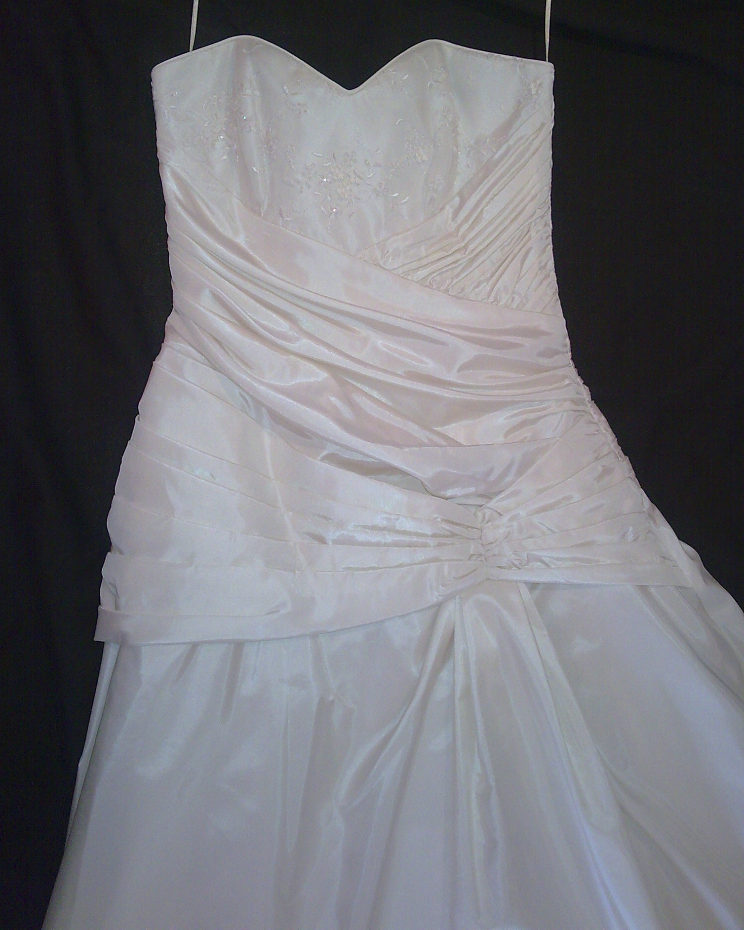 Close up of bodice