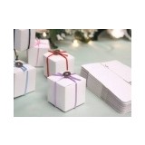 Set of 100 Cube Favor Boxes