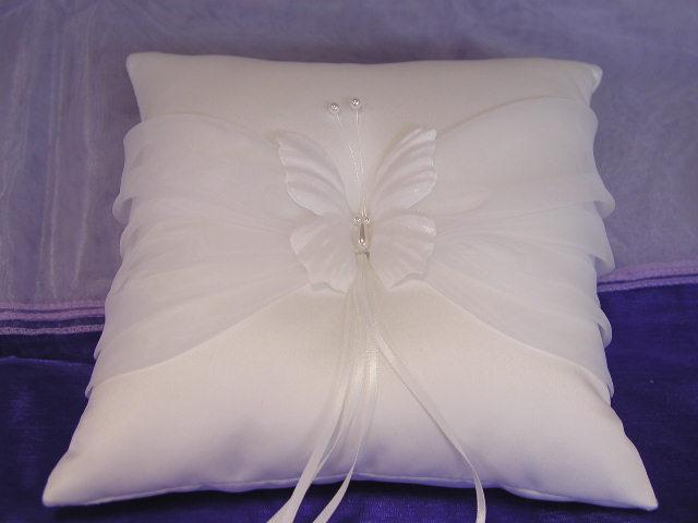 Butterfly Ring Pillow