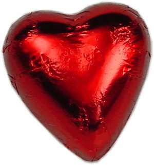 150 x Chocolate Hearts