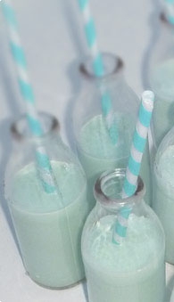 Mini Milk Bottles