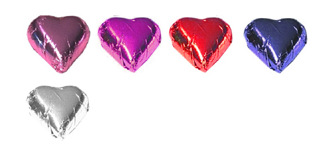 125 x Chocolate Hearts