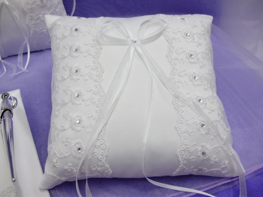 Organza & Satin Ring Pillow