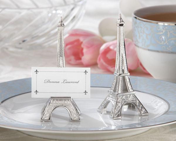 Set of 4 Eiffel Tower Place Card Holders