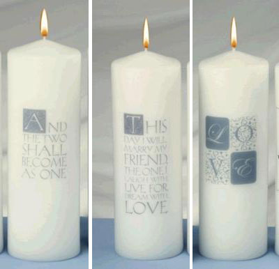 Unity Ceremony Candle