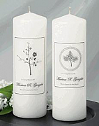 Personalised Memorial Candle for Wedding