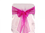 Set of 5 Chair Sashes - Organza