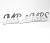 Acrylic Mirrored Words Mr & Mrs