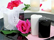 Heart Shaped Salt and Pepper shaker set 