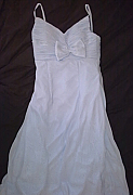 Pale powder blue chiffon Bridesmaids dress, size 12