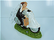 "Bicycle Built For Two" Cake Topper