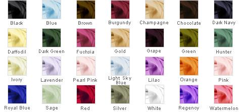 Chiffon - Colour Range