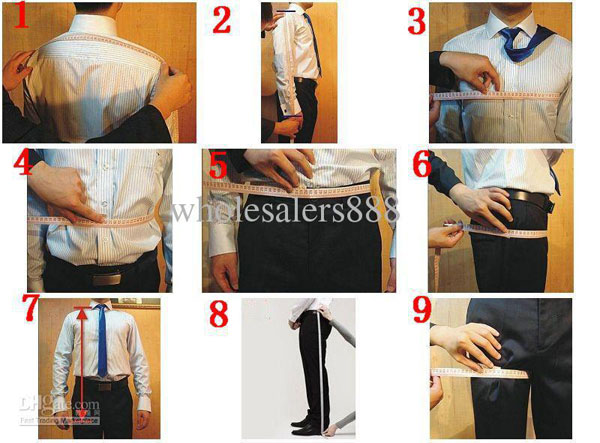 How to measure a Pageboy Suit